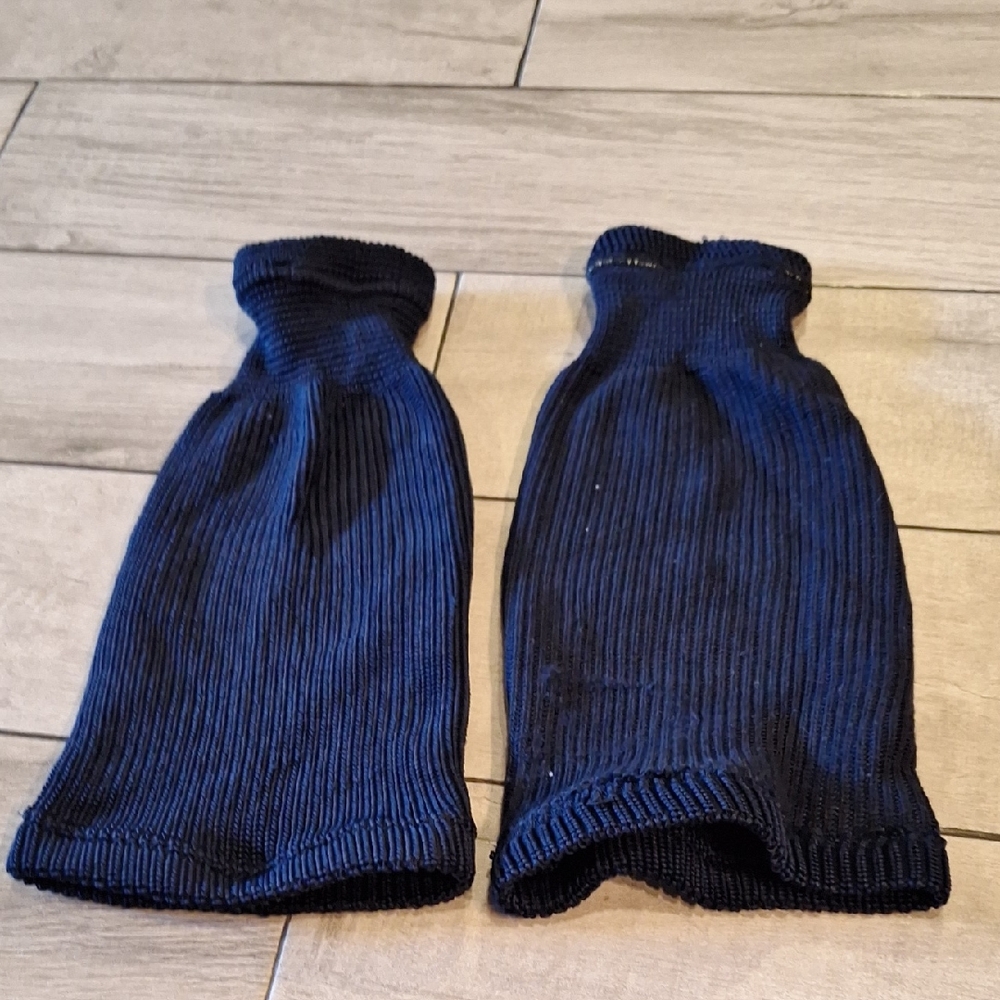 🍁Navy Blue Knit Hockey Socks🐣